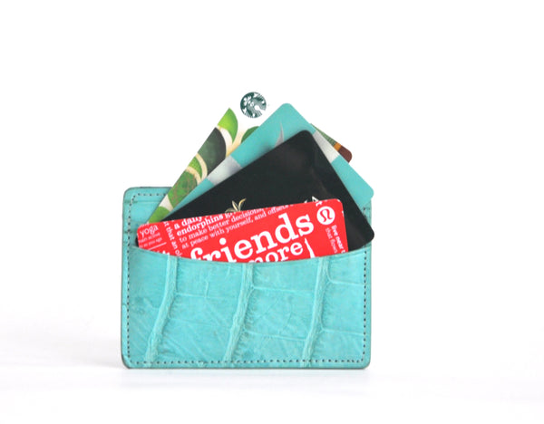 CREDIT CARD CASE - ASSORTED COLORS - IN STOCK