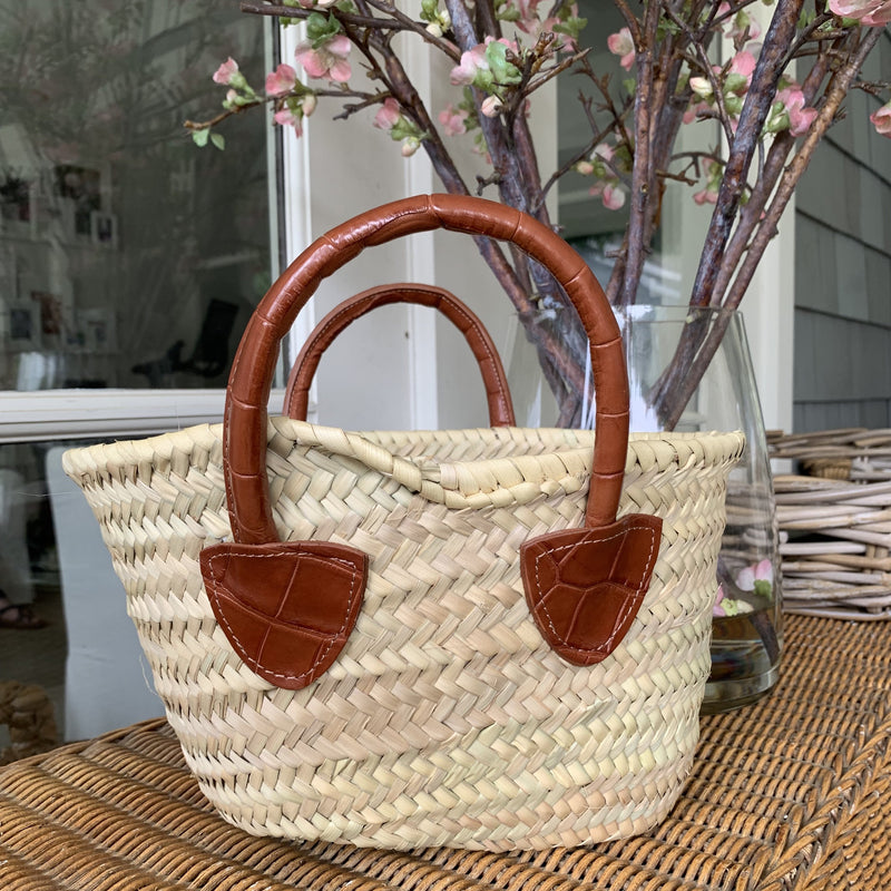 MINI FRENCH MARKET TOTE - ASSORTED COLORS