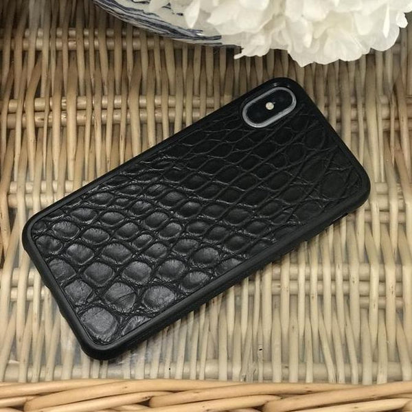 INLAY IPHONE CASES IN ALLIGATOR, VARIOUS SIZES - CONTRACT TANNING