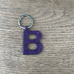 LETTER KEYCHAINS MINI - ASSORTED COLORS - IN STOCK NOW